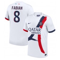 Paris Saint-Germain Fabian Ruiz #8 Vonkajší futbalový dres 2024-25 Krátky Rukáv